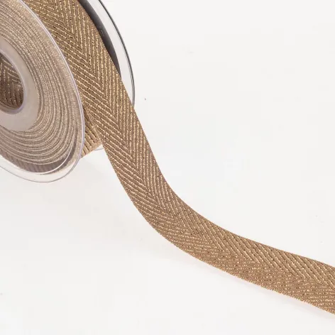 Gold Zig Zag Ribbon